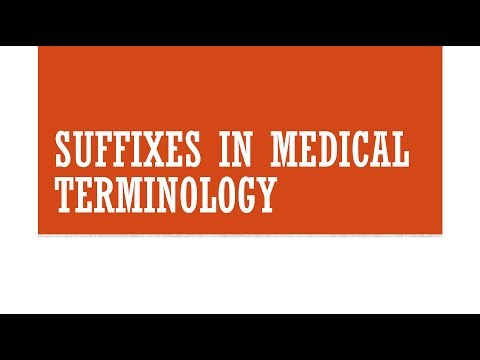 Surgical Suffixes in Medical Terminology