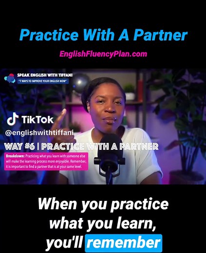English Speaking Practice Partner | Teacher Tiffany