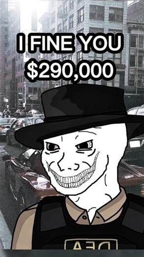 The $290,000 Speeding Ticket 😳 #shorts #memes #real