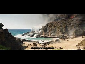 Volcanic eruption escape. Part 3. Jurassic world fallen kingdom