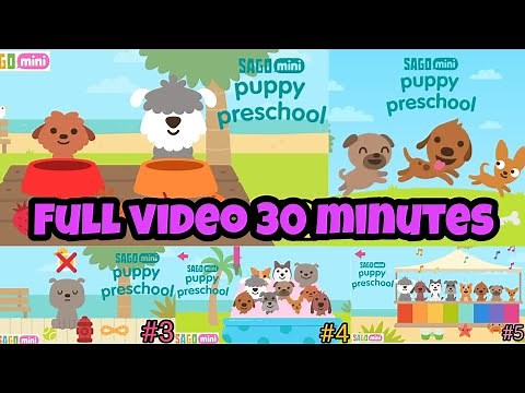 The Puppy Playtime | Kids Game Sago Mini Puppy Preschool | Sago Mini Game