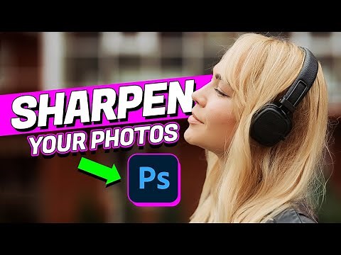 2 Powerful Ways To SHARPEN Photos! Photoshop Tutorial