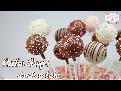 CHOCOLATE CAKE POPS | NO OVEN MAKE 🍭 ONLY 3 INGREDIENTS 🍭 NO MOLD - EASY | Priscila's Cookies