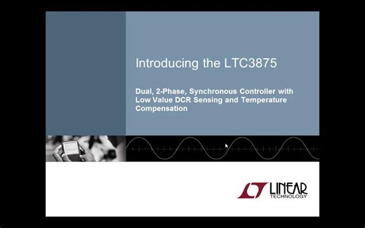 LTC3875 Video Product Brief