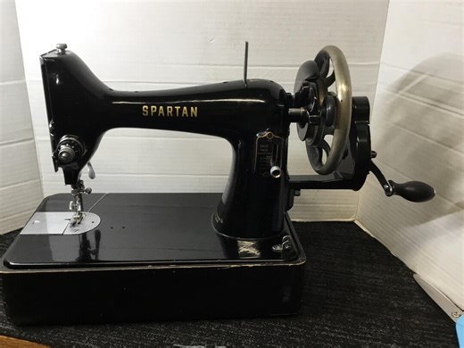 1950s Singer Spartan 192K , Which is a Barebones 99k . Converted to a Handcrank With Wooden Base. - Etsy