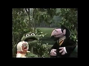 Oscar The Grouch And Baby Natasha Count With Count Von Count