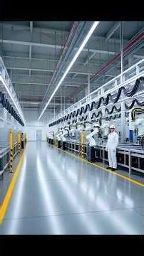 Inside a $1 Billion Battery Factory – How EV Batteries Are Really Made Today #fyp #shorts