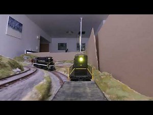 ESU Loksound 5 Dynamic Sound Control demonstration. Automatic dynamic load dependent sounds!