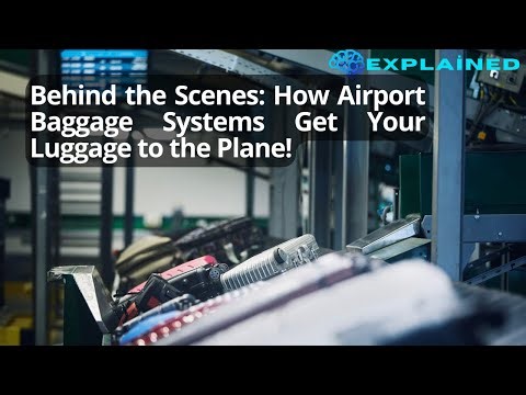 Behind the Scenes: How Airport Baggage Systems Get Your Luggage to the Plane!