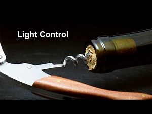 Diffusing harsh reflections for smooth highlights on glass close up photography