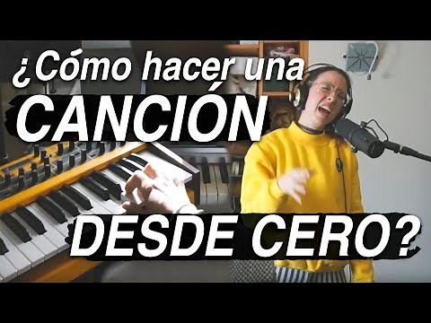 HOW TO MAKE A SONG FROM SCRATCH? (Compose, produce, record...)