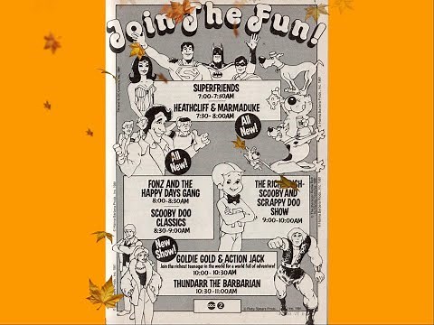 ABC Saturday Morning Line Up with Commercials 1981-82 (Fall season)