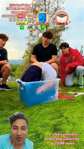 I Survived 24 Hours In A Box! #stokestwins #mrbeast #shorts #gaming #trending #funny #viral #fyp #yt