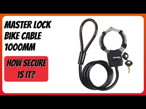 REVIEW (2025): Master Lock Bike Cable 1000mm. Features.