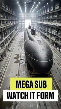 How a Massive Submarine Is Built | Realistic Timelapse #howitsmade #submarine #ai #timelapse #navy