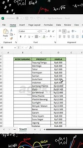 cara ini mungkin bisa membantu kalian dalam membuat kode barang sekaligus dengan banyak, semoga bermanfaat🤝👍 | Agé Adé Pañgéstu