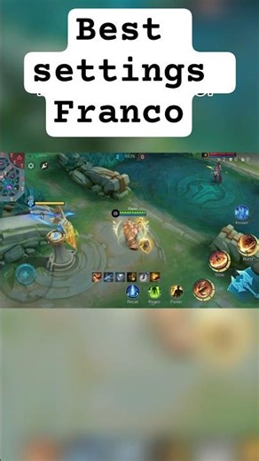 Franco double hook best settings 2026 #mlbb