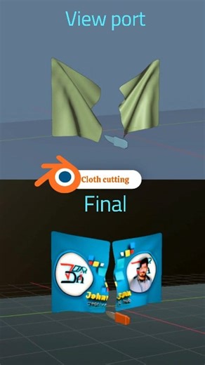 Blender clothes cutting intro video, Tutorial video coming tomorrow. Follow for 3D tips, tricks & modeling Johar3Din .. #clothsimulation #physics #blender #BlenderQuickTips #blenderanimation #blender3d #BlenderOnTheGo #blendervfx #blenderdesign #blenderrender #BlenderTips #blenderartworkart #blendersimulation #simulation #Animation #3d #johar #b3d #3dwork #insta #3dmodeling #fbreelsfypシ゚ #fb | Johar3Din
