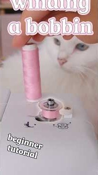 Wind A Bobbin Tutorial (even if it's not empty) │ #sewingtutorial #sewingtips #diy #tutorial