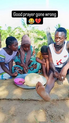 1.1K views · 10K reactions | Food prayer gone wrong  #wangacomedy #trend #trending | Wanga comedy | Facebook