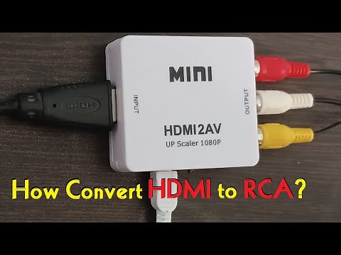 HDMI to AV Converter: Connect Modern Devices to Your Old RCA TV