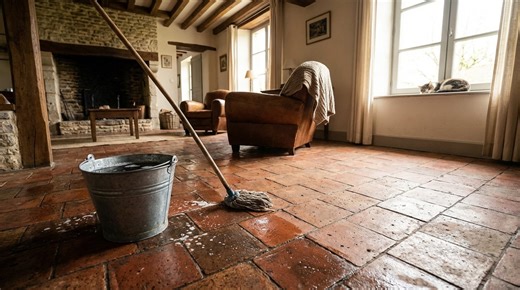 Tomettes anciennes : ce geste tout simple avec du savon noir les rend éclatantes et les protège pendant des années