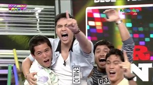 Emilio Daez, wagi ng mahigit 1 Million pesos sa #RainbowRumble matapos makumpleto ang six unique colors sa DRM in less than 62 seconds! #RainbowRumbleBros 🌈💪🏻 #RainbowRumble #ABSCBN #Kapamilya #LuisManzano #Negi #PamilyaSagrado #EmilioDaez