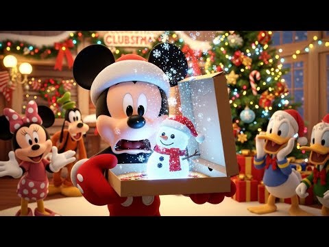Mickey Mouse Opened the Pizza Box and Froze! ❄️🍕 | Christmas Eve Cartoon