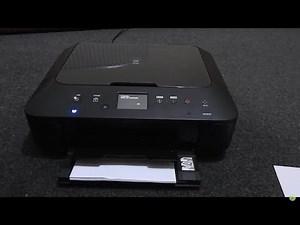 Canon Pixma MG6650 test طابعة كانون العملاقه