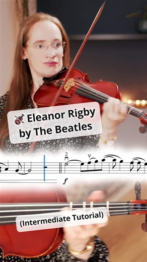 🎻 New tutorial: Eleanor Rigby by The Beatles 🎶 This song has always touched me with its haunting beauty, and it sounds so moving on the violin. I’ve made both a beginner and an intermediate arrangement so you can choose the one that fits you best! It’s in E minor, so you can warm up with the free E minor scale sheet before you start. Then dive in and let your violin sing this classic. 🎤 #Violin #eleanorrigby #thebeatles #playalong #ViolinPractice #Fiddle #Tutorial #JuliasViolinAcademy #MusicL