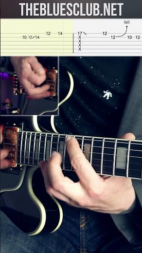 Check this Lovely 8-Bar Blues Solo with TABS // DBL397 #shorts