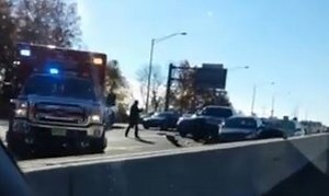 VIDEO: Several Injured in 8-Vehicle MVA on GSP; Traffic Alert