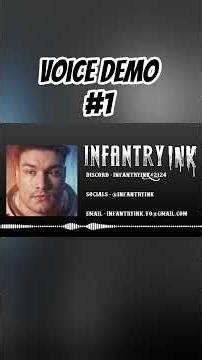 1st Voice Demo I did 😂