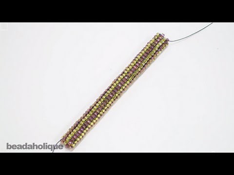 How to Do Tubular Even Count Peyote Stitch Bead Weaving