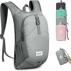 G4Free 10L Hiking Backpack, Lightweight Small Hiking Daypack Small Outdoor Travel Foldable Shoulder Bag