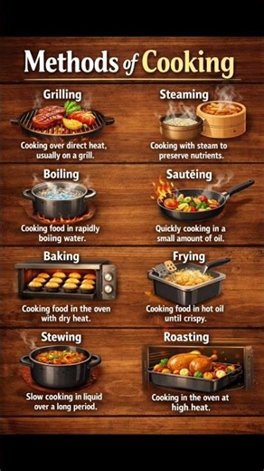 8 Essential Cooking Methods Every Beginner 🍲🍳