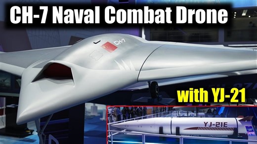 隐形无人机携YJ-21亮相航展