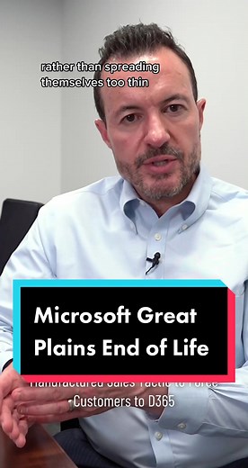 Microsoft Great Plains End of Life Strategy Explained
