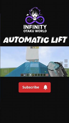 This Minecraft automatic lift is crazy! 🚀No Redstone expert needed — build it in minutes! #minecraft
