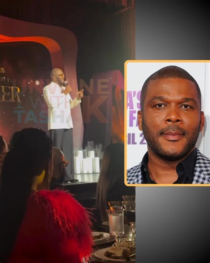 15K views · 131 reactions | (#AD) — Whew… not #TylerPerry giving a full speech at BET’s 45th Anniversary dinner and the room acting like they ain’t hear a thing.  | Tasha K | Facebook