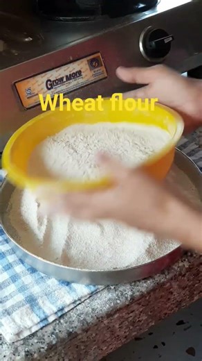 We will sieve the flour || #shorts #youtubeshorts #shortsfeed