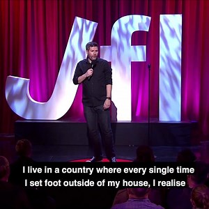 The award-winning Glaswegian comic is bringing “Brexit Wounds” to Edinburgh from the 31st July to the 25th of August. A show that is so topical its subject hasn’t even happened yet. | Mark Nelson