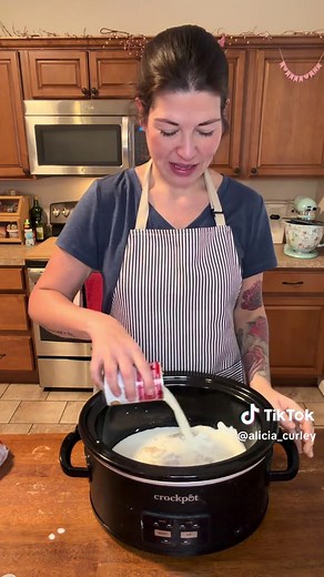 Classic Chicken and Biscuits in the Crockpot
