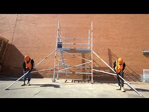 Synergy Scaffolding - How to Build a Wide Double Platform Mobile Scaffold