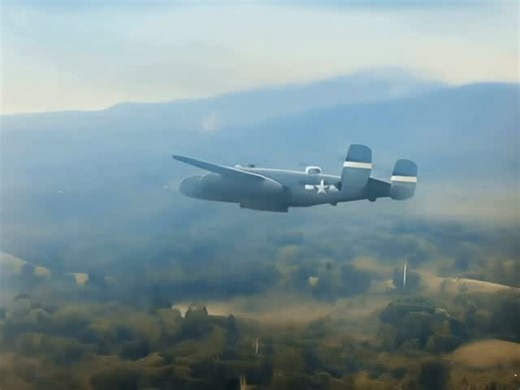 3.6K views · 335 reactions | The B-25 Mitchell Gunship: Flying Artillery of WWII. AMERICA’S REVENGE: The SUICIDE MISSION That Bombed Tokyo. THE DOOLITTLE RAID Full documentary: https://youtu.be/Z_yxkxJ1rgc Explore the legendary North American B-25 Mitchell bomber, featuring beautifully restored and colorized original footage from World War II. #B25Mitchell #WWIIDocumentary #AviationHistory #colorizedhistory #DoolittleRaid | Marcus J Engel | Facebook