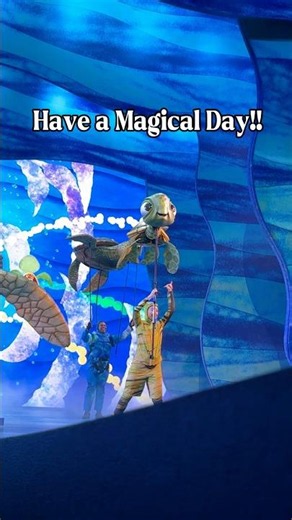 Finding Nemo Show #animalkingdom