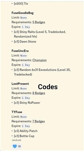Project Crescent Moon. codes