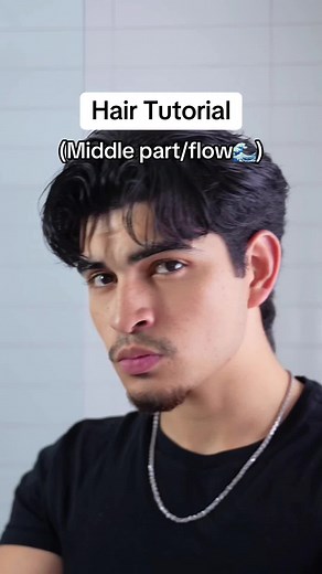 Middle Part Hair Tutorial for Men