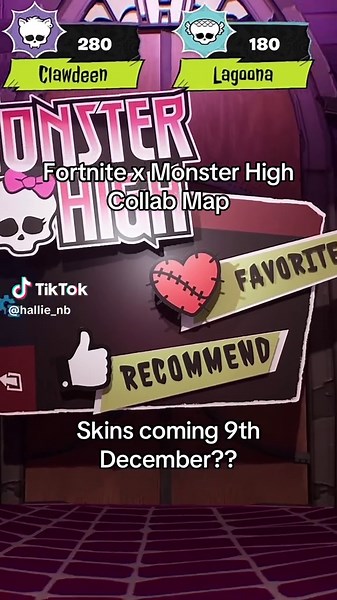 Futuristic Monster High Skins Coming to Fortnite