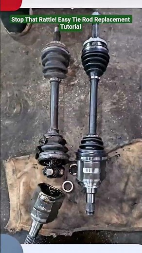Stop That Rattle! Easy Tie Rod Replacement Tutorial #shorts #mechanic